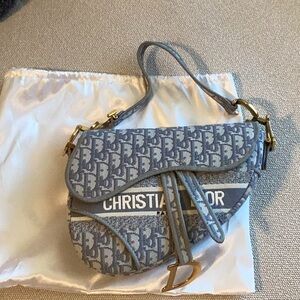 Dior style Saddle Bag